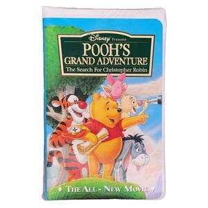 Disney Poohs Grand Adventure The Search for Christopher Robin Clamshell VHS 1997